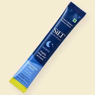 SILT Nights drink mix stick pack